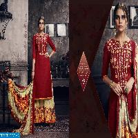 Sargam aarzu vol-7 Wholesale Winter special dress material